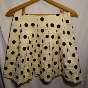 Banana Republic Textured Polka dot Skirt